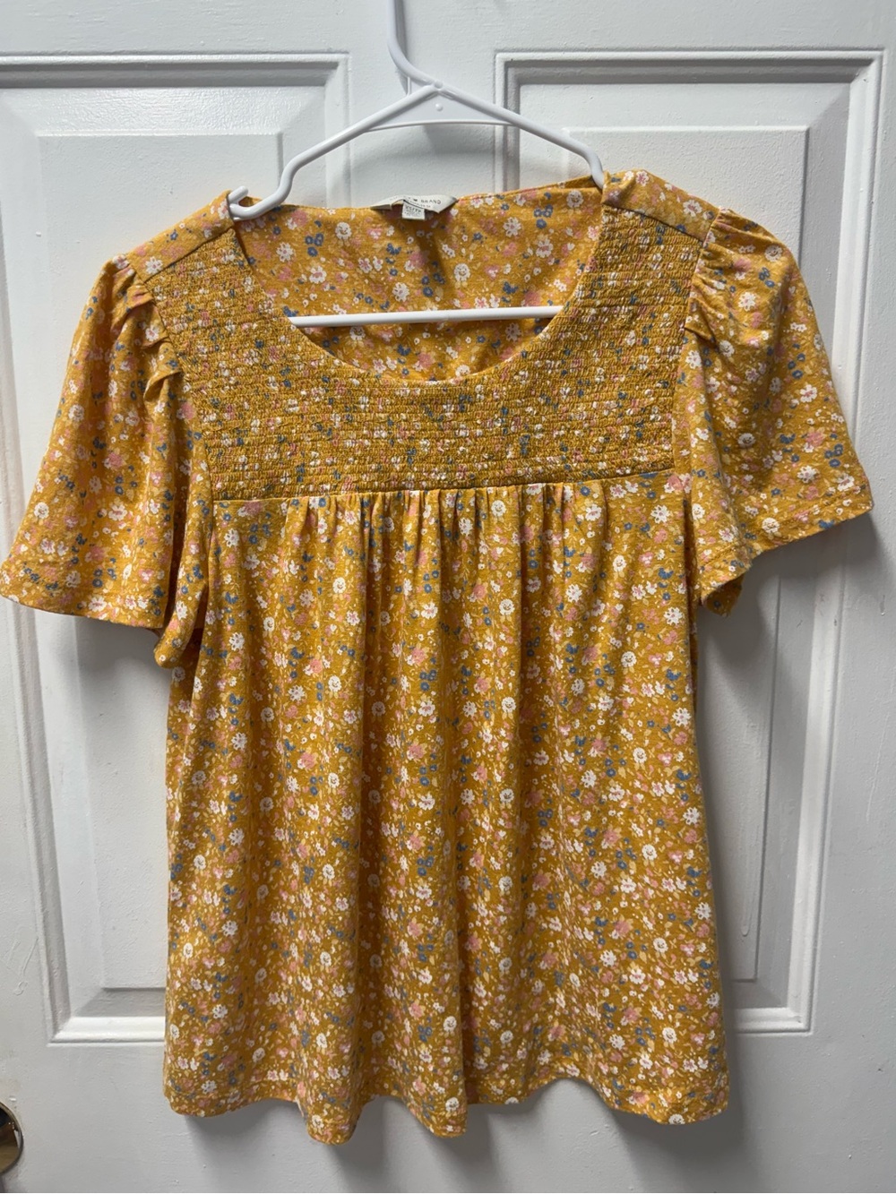 Lucky Brand Floral Top Flowy Shirt XS